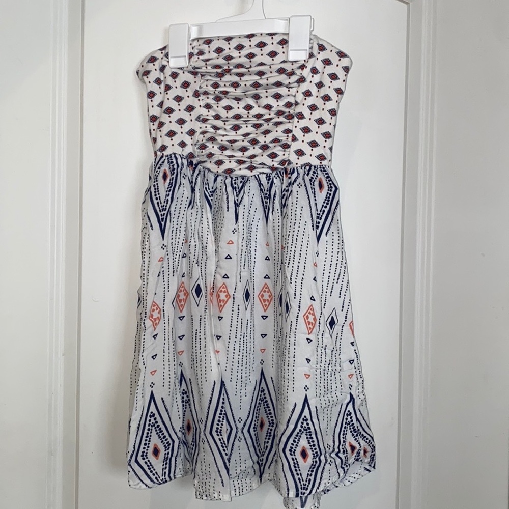 Roxy Bohemian Strapless Dress Size Small